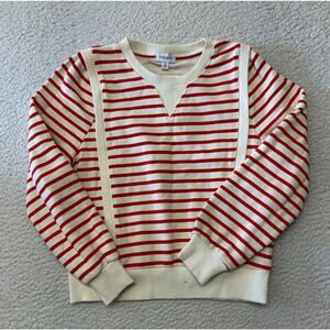 NWT* Evereve Amber Stipe Sweatshirt Pullover Medium